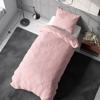 Preview: 2er-Set Bettwäsche 135x200/80x80 cm, 100% Mikrofaser mit Reissverschluss, hautsympathische & atmungsaktive Bett- & Kissenbezüge, OEKO-TEX Standard 100