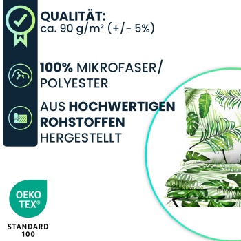 Preview: 2er-Set Bettwäsche 135x200/80x80 cm, OEKO-TEX 100% Mikrofaser mit Reissverschluss, hautsympathische & atmungsaktive Bett- & Kissenbezüge
