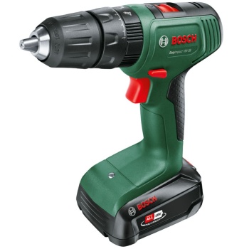 Bosch Akku-Bohrmaschine EasyImpact 18V-38: Zuverlässiger Akku-Bohrschrauber zum Bohren, Schlagbohren & Schrauben in Holz, Metall & Mauerwerk
