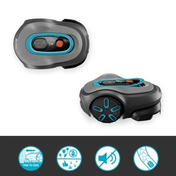 Preview: Gardena Mähroboter smart SILENO pro 600 m² – leiser Rasenmäher-Roboter mit App-Steuerung, Kantenmäher & Akku für perfekten Rasen-Schnitt