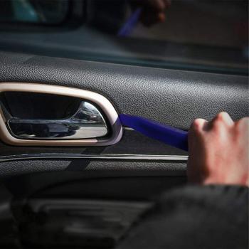 Preview: Praktisches 12-teiliges Zierleistenkeile-Set für Auto, Möbel & Renovierung – ideal zum schonenden Entfernen von Verkleidungen, Clips & Leisten