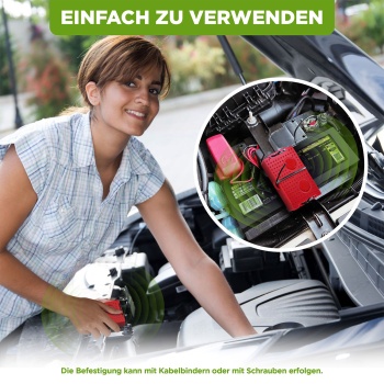 Preview: Mobiler Marderschreck – Effektiver Ultraschall-Mardervertreiber mit Batterie für Auto, Dachboden und Garage gegen Marder und Mäuse