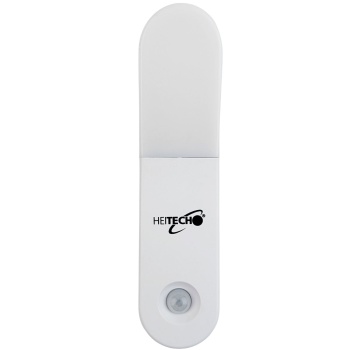 LED Orientierungslicht mit Bewegungsmelder, Akku Nachtlicht warmweiss mit Magnet und Klebepad, USB-C aufladbar, Sensorlicht für Flur, Treppe