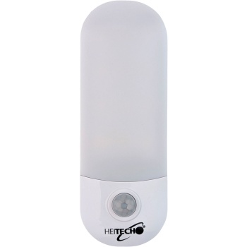 LED-Sensorlicht wiederaufladbar mit 12 LEDs, 60 Lumen Warmweiss, Bewegungssensor bis 3 m und 120°, Akku-Nachtlicht, USB-C, Wandmontage