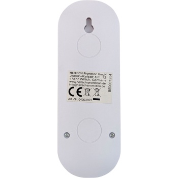 Preview: LED-Sensorlicht wiederaufladbar mit 12 LEDs, 60 Lumen Warmweiss, Bewegungssensor bis 3 m und 120°, Akku-Nachtlicht, USB-C, Wandmontage