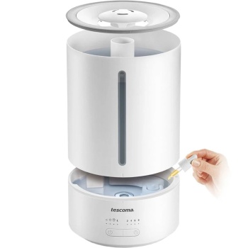 Preview: Ultraschall Luftbefeuchter 4.6L für grosse Räume bis 30 m² - Leiser Raumbefeuchter mit Aromatherapie, Kaltdampf, Timer & Nachtmodus