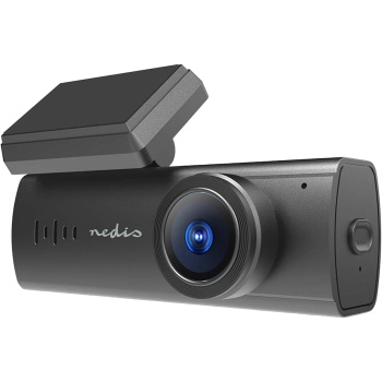 Preview: Dashcam 4K mit GPS und WLAN, kompakte Autokamera ohne Display mit 140° Weitwinkel, Nachtsicht, Parkmodus, Loop-Aufnahme und App-Steuerung, schwarz