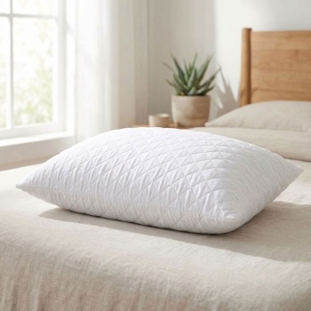 Preview: 2er-Set Premium Memory Foam Kopfkissen 50x70cm, mittelfest, Mikrofaser atmungsaktiv, passt sich Kopf & Nacken an, für Seiten-, Rücken- & Bauchschläfer