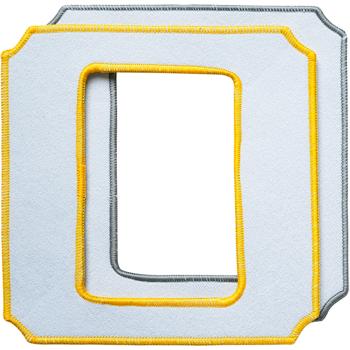 Preview: 2er-Set Mikrofaser-Ersatz-Wischpads für Profi-Fensterputzroboter CH13329 - Zum Säubern & Polieren - Hochwertig, waschbar, 70% Polyester, 30% Baumwolle