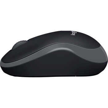 Preview: Kabellose Maus Logitech M220 Silent in Anthrazit mit Nano USB-Empfänger, leises Klicken, 1000 DPI, 18 Monate Laufzeit, inkl. AA-Batterie
