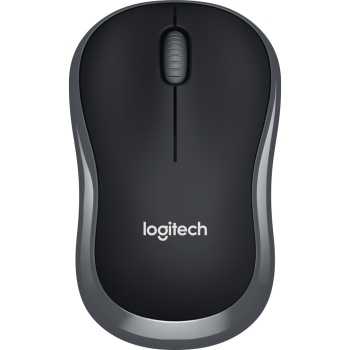 Kabellose Maus Logitech M220 Silent in Anthrazit mit Nano USB-Empfänger, leises Klicken, 1000 DPI, 18 Monate Laufzeit, inkl. AA-Batterie
