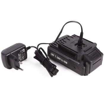 Preview: Kabelloser 18V Akku-Handkompressor mit Aufsätzen: Elektrische Luftpumpe, grün/schwarz, für schnelles Aufpumpen von Luftmatratzen, Booten