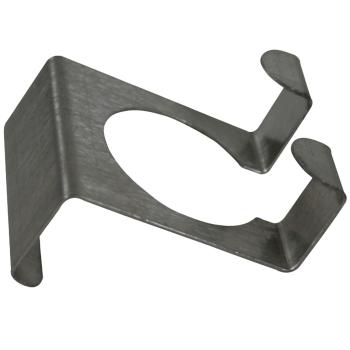 Doppel Türhaken aus Edelstahl zum Einhängen - Türgarderobe ohne Bohren/Kleben - schafft zusätzlichen Stauraum für Kleidung, Handtücher, Taschen