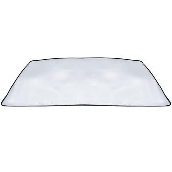 Auto Sonnenschutz mit Magnetfunktion, Anti-Eis-Scheibenabdeckung, weiss, 160 x 95 cm