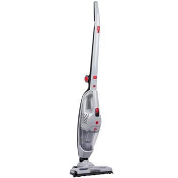 Preview: Dirt Devil kabelloser 2 in 1 Staubsauger beutellos, Akku Staubsauger mit Handfunktion, weiss, rot, anthrazit