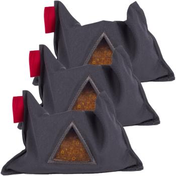 Preview: 3er Set Autoentfeuchter wiederverwendbar - beugt beschlagenen Scheiben Schimmel Gerüchen vor - Silikatkristalle Farbwechsel Orange/Grün