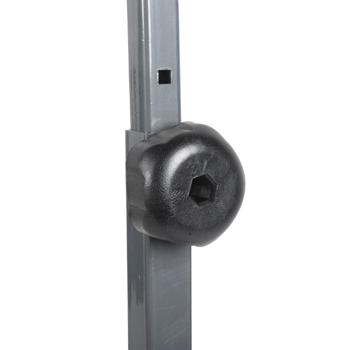 Preview: Fahrrad-Reparaturständer - Höhenverstellbar 95-105 cm - Rückenschonendes Arbeiten, sicherer Halt bis 20 kg, klappbar mit Storagebox - Montageständer