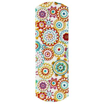 Preview: Kinderpflasterset 60-tlg - Bunte Farben & Muster, steril verpackt für Kinder - 5,6 x 1,9 cm Wundpflaster aus Polyethylen - Hygienisch