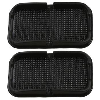 2er-Set Handyhalter Anti-Rutschmatte für Auto-Büro-Bad - universell, sicher, rückstandslos ablösbar - Polyurethan 11 x 20.5 cm