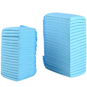 Preview: XXL-Packung Trainingspads für Hunde (200 Stück): 5-lagige, extra saugfähige Welpenunterlagen, auslaufsicher, 60x90 cm - saugstark u. hygienisch