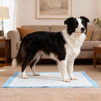 Preview: XXL-Spar Pack Trainingspads für Hunde (500 Stück): 5-lagige, extra saugfähige Welpenunterlagen, auslaufsicher, 60x90 cm - saugstark u. hygienisch