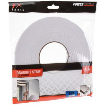 Preview: Zugluft-Stopper, Dichtungsband, 6 m x 1 cm, 5 mm dick, selbstklebend