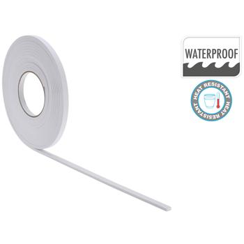 Preview: Zugluft-Stopper, Dichtungsband 2er-Set, 6 m x 1 cm, 5 mm dick, selbstklebend