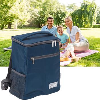 Kühlrucksack, Nylongewebe, wasserabweisend, 10 l, hält Lebensmittel & Getränke stundenlang kühl, ideal für Picknick, Camping & Festivals