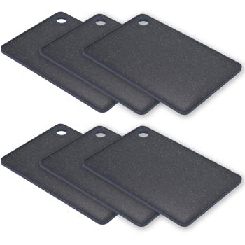 Preview: 6er-Set Schneidebrett aus Polypropylen, 33 x 23 cm