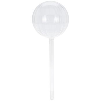 Preview: Glas Bewässerungskugeln, 2er-Set, 500 & 260ml, Transparent – Selbstbewässerung für Zimmerpflanzen, einfache Pflege