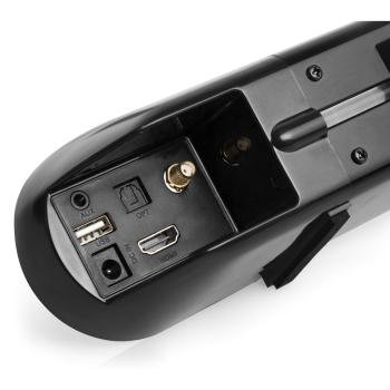 Preview: Vielseitige Soundbar mit DAB+ & FM Radio: Bluetooth, HDMI ARC, Optisch, USB & AUX – Perfekter Klang für TV & Musik, maximale Konnektivität