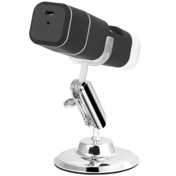 Preview: Kabelloses Full-HD-Mikroskop mit WLAN, 1000x Vergrösserung, Akku, Halterung - Foto/Video - Entdecke Details mit optimaler Leistung