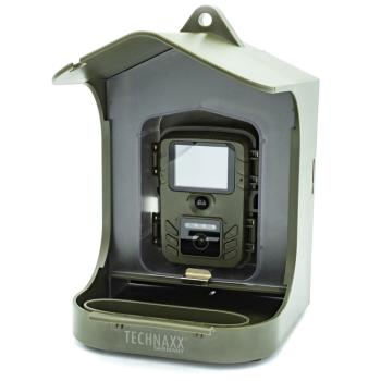 Preview: 8 MP Outdoor-Vogelkamera mit PIR, Futter & Wasser: Tag/Nacht-Aufnahmen, IP56-Wetterfest, Geniale Vogelbeobachtung