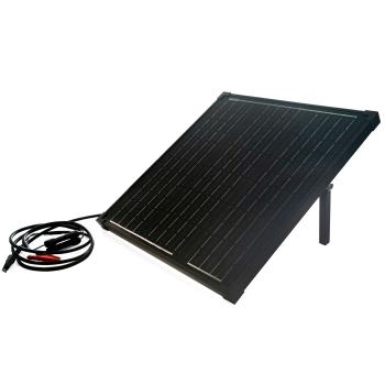 Preview: Leistungsstarkes 50W Solarpanel: Monokristalline Zellen, USB-Laderegler 10A – Mobile Energie für ultimative Unabhängigkeit & höchste Leistung