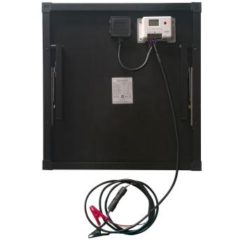 Preview: Leistungsstarkes 50W Solarpanel: Monokristalline Zellen, USB-Laderegler 10A – Mobile Energie für ultimative Unabhängigkeit & höchste Leistung