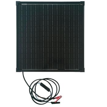 Preview: Leistungsstarkes 50W Solarpanel: Monokristalline Zellen, USB-Laderegler 10A – Mobile Energie für ultimative Unabhängigkeit & höchste Leistung