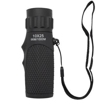 Preview: Monokulares Fernglas 10x Vergrösserung - Gestochen scharfe Bilder Naturbeobachtung & Reisen - Extrem leicht (82g) - Sichtfeld 96m/1000m - Gürteltasche