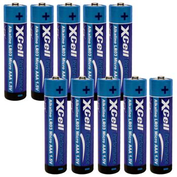 10er-Set AAA Micro-Batterien (LR03): Alkaline, 1,5V – Langanhaltende Energie für den täglichen Gebrauch, stark und zuverlässig