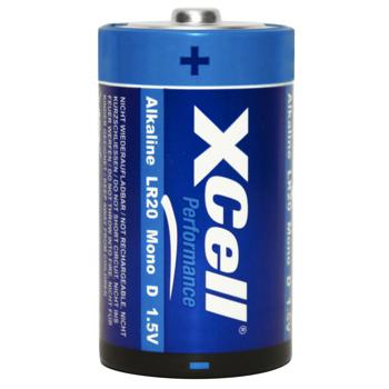 Preview: 2er-Set langlebige Batterie Typ D (Mono), LR20, Performance Alkaline, 1,5V, ideal für Taschenlampen, Radios, Wecker, Computer, Smart Home