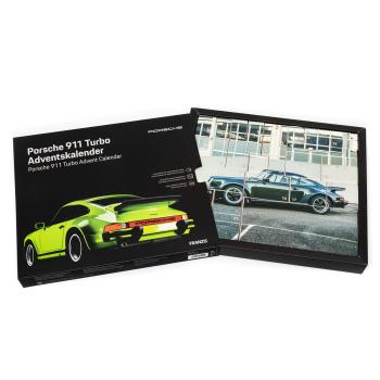 Preview: Adventskalender, Modellauto Porsche 911 Turbo, Massstab 1:43, Mit Soundmodul