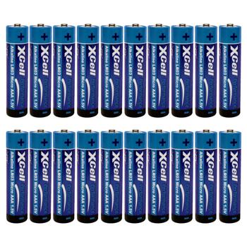 20er-Pack AAA-Batterien: Micro, LR03, Alkaline, 1,5V – Langlebige und starke Energie für jeden Bedarf, für alle Geräte