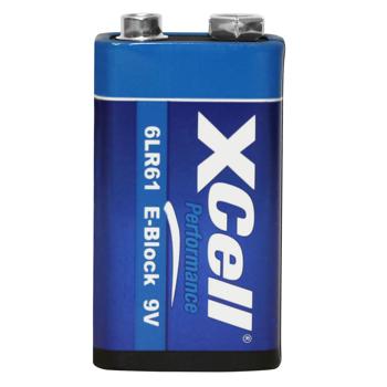 Preview: 2er-Set 9V-Block Batterien - 6LR61 Alkaline Performance für langlebige Energie - Auslaufsicher - Ideal für Fernbedienungen, Spielzeug, Wanduhren, Radios