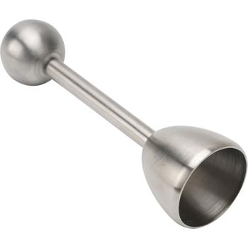 Preview: Eierköpfer aus Edelstahl – Praktischer Eieröffner für harte & weiche Eier, spülmaschinen-geeignet – Perfekte Bruchstelle