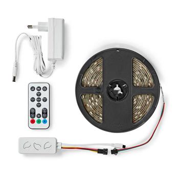 Preview: Brillante Smartlife LED-Streifen (5m), RGB multicolor, WiFi – IP65, SMD LEDs, individuell anpassbar, App Steuerung(Android/iOS)