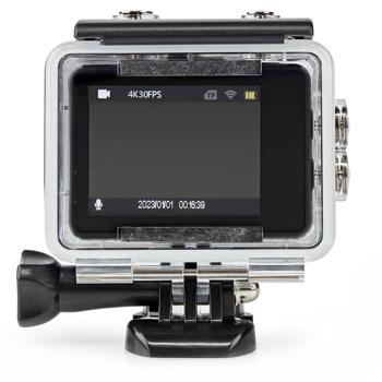 Preview: 4K Dual-Screen Action Cam: Ultra HD, 30fps, 16MP, Wi-Fi, 30m wasserdicht & App-Steuerung. Gestochen scharfe Aufnahmen für jedes Abenteuer