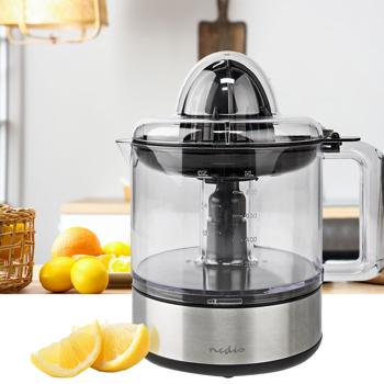 Praktische elektrische Zitruspresse, Zitronenpresse, Orangenpresse, 0.8l, 30 W, für ein perfektes vitaminreiches Safterlebnis
