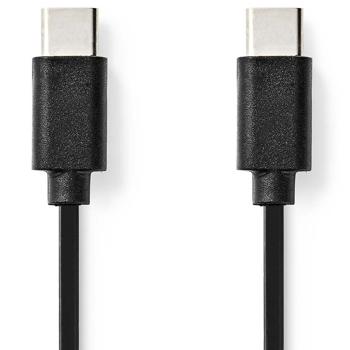 Preview: USB-C auf USB C Ladekabel, Quick Charge, USB 2.0, schwarz, 1 m für iPhone 15, 16 / Samsung / Huawei / Xiaomi, Air Pods, Galaxy Buds, uvm.