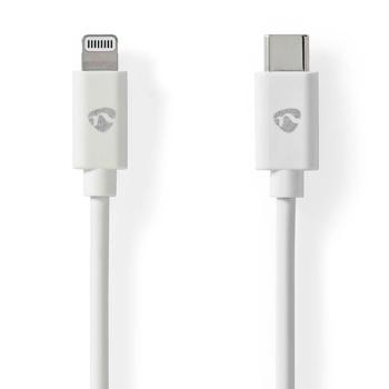 Preview: 3er-Set iPhone Ladekabel MFi zertifiziert - optimale Synchronisation & Aufladung Apple-Geräte - 2m Lightning Kabel USB-C 60W/20V/3A 480 Mbit/s robust weiss