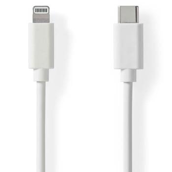 iPhone Ladekabel, Lightning Kabel, USB-C, Apple MFi Zertifiziert, 1 m, weiss ideal für Iphone 6, 7, 8, 9, X, XS, 11, 12, 13, 14, Pro / Max