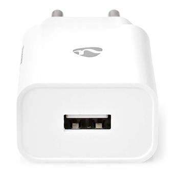 Preview: Zuverlässiges 12W USB-A Schnellladegerät (weiss): Universeller Ladeadapter für schnelles & sicheres Laden. Kompatibel mit iPhone, Samsung & Co